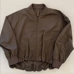 Lululemon Lightweight Hem-Cinch Bomber Jacket, NWOT